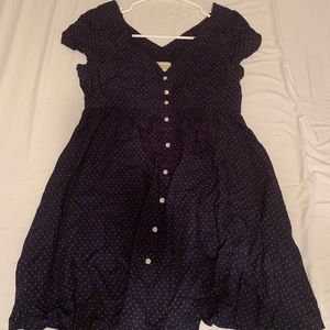 Ralph Lauren Babydoll Button Dress Denim & Supply